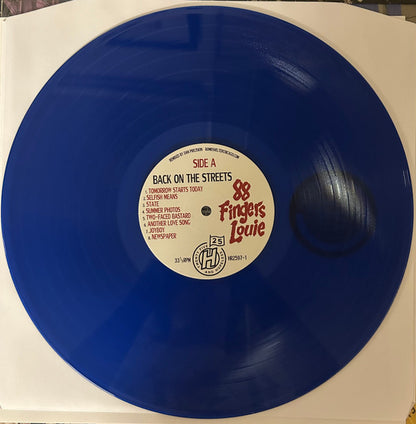 88 Fingers Louie : Back On The Streets (LP, Album, RE, RM, Blu)