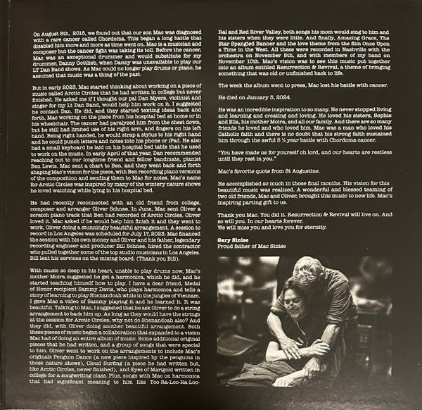 Mac Sinise : Resurrection & Revival (LP)