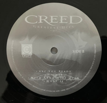 Creed (3) : Greatest Hits (LP + LP, S/Sided, Etch + Album, Comp, RE)