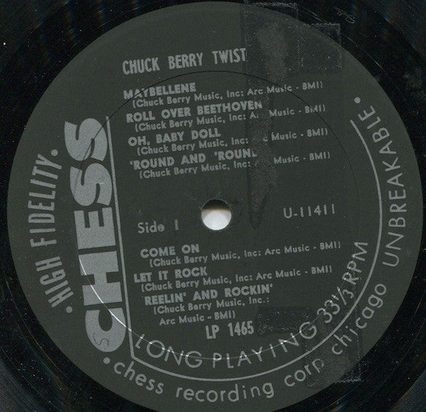 Chuck Berry : Twist (LP, Comp, Mono)