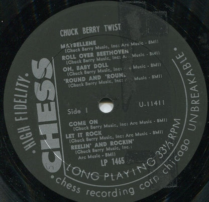 Chuck Berry : Twist (LP, Comp, Mono)