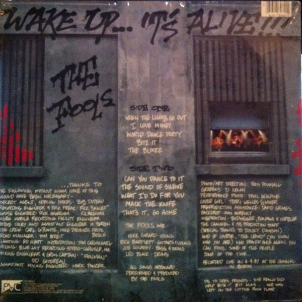 The Fools : Wake Up...It's Alive !!! (LP)