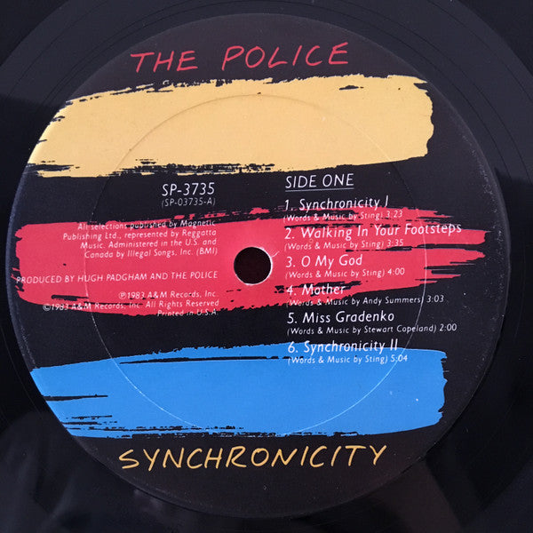 The Police : Synchronicity (LP, Album, Club, BRY)