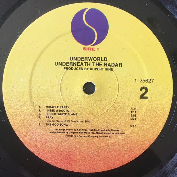 Underworld : Underneath The Radar (LP, Album)