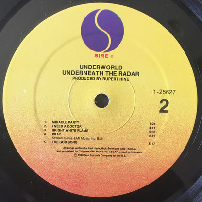 Underworld : Underneath The Radar (LP, Album)