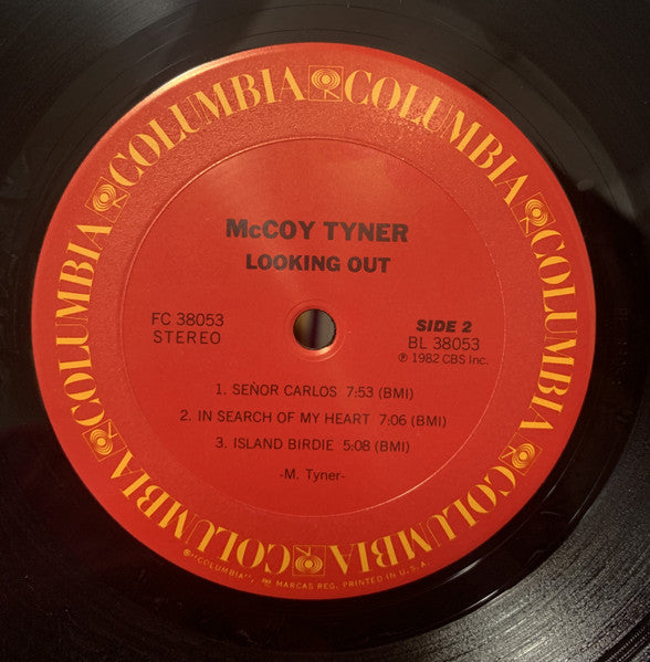 McCoy Tyner : Looking Out (LP, Album, Pit)
