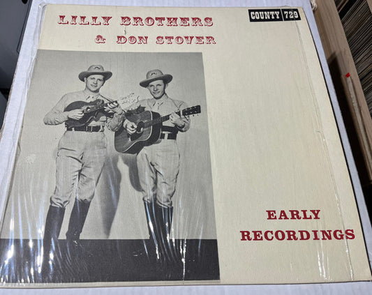 Lilly Brothers & Don Stover : Early Recordings (LP, RE)