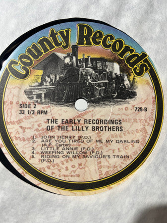Lilly Brothers & Don Stover : Early Recordings (LP, RE)