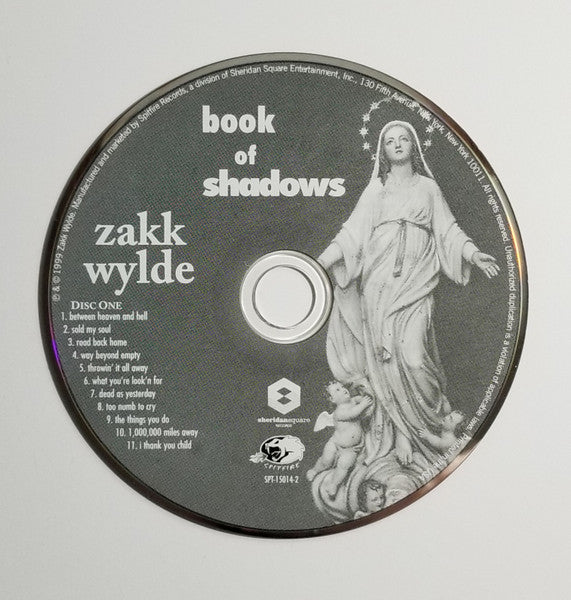 Zakk Wylde : Book Of Shadows (2xCD, Album, RE, RM)