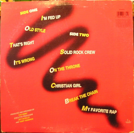 Michael Peace : Rappin' Bold (LP, Album)
