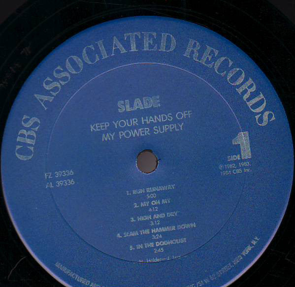 Slade : Keep Your Hands Off My Power Supply (LP, Album, Car)