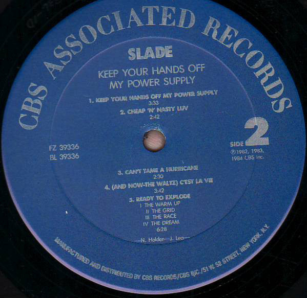 Slade : Keep Your Hands Off My Power Supply (LP, Album, Car)