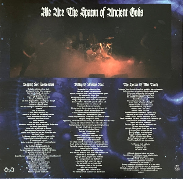 Morpheus Descends : The Horror Of The Truth (12", EP, RE, Blu)