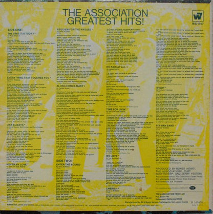The Association (2) : Greatest Hits! (LP, Comp, Club, RE, RCA)