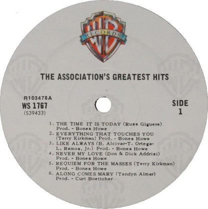 The Association (2) : Greatest Hits! (LP, Comp, Club, RE, RCA)