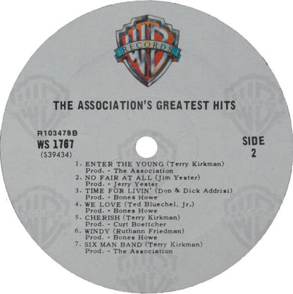 The Association (2) : Greatest Hits! (LP, Comp, Club, RE, RCA)