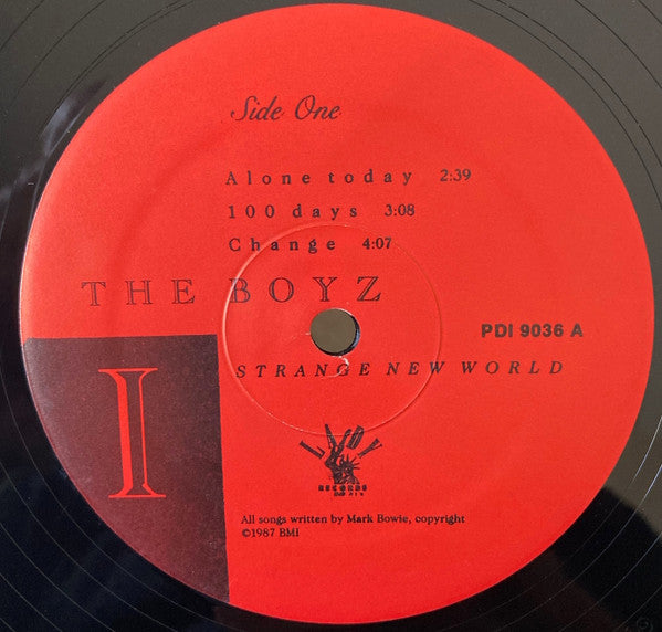 The Boyz (13) : Strange New World (12", EP)