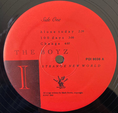 The Boyz (13) : Strange New World (12", EP)