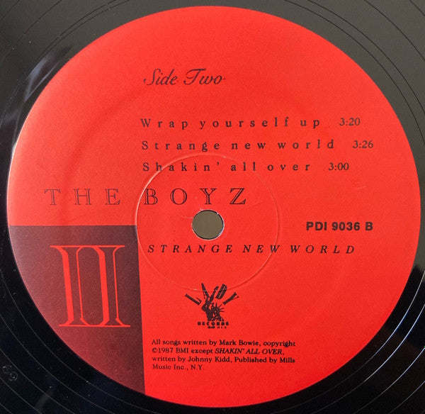 The Boyz (13) : Strange New World (12", EP)