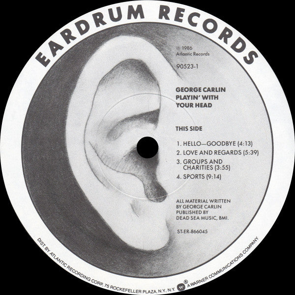 George Carlin : Playin' With Your Head (LP)