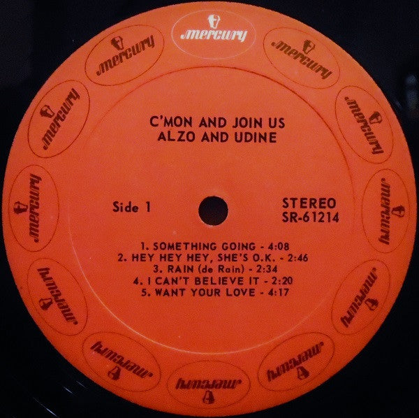 Alzo & Udine : C'mon And Join Us! (LP, Album)
