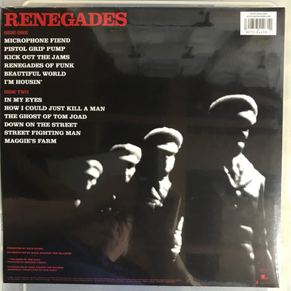 Rage Against The Machine : Renegades (LP, Album, RE, RP)