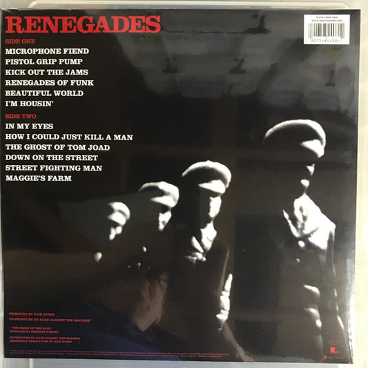 Rage Against The Machine : Renegades (LP, Album, RE, RP)