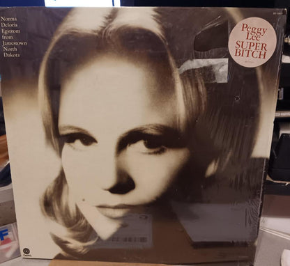 Peggy Lee : Norma Deloris Egstrom From Jamestown North Dakota (LP)