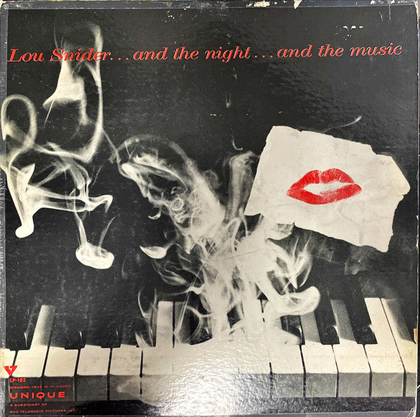 Lou Snider (2) : Lou Snider...And The Night...And The Music (LP, Album, Mono)