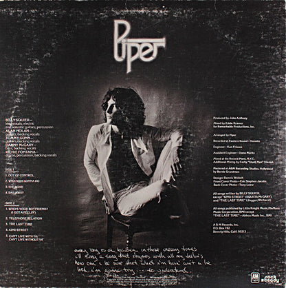 Piper (7) : Piper (LP, Album)
