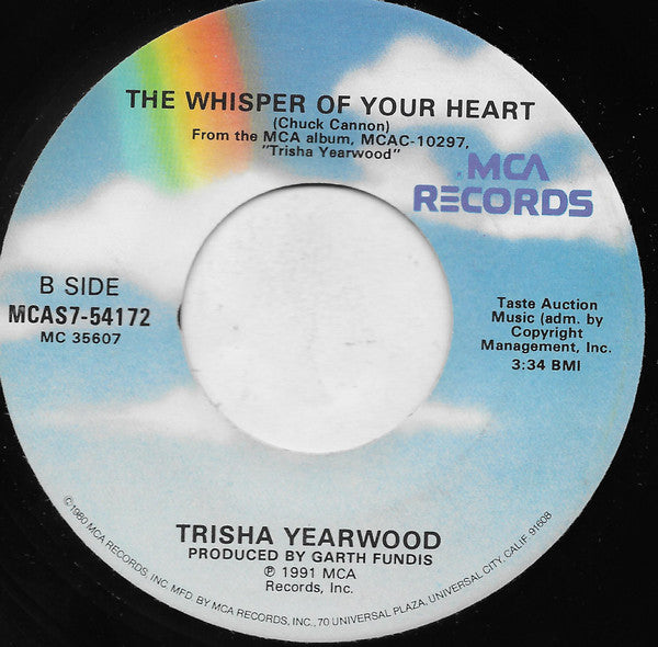 Trisha Yearwood : Like We Never Had A Broken Heart (7", Single)