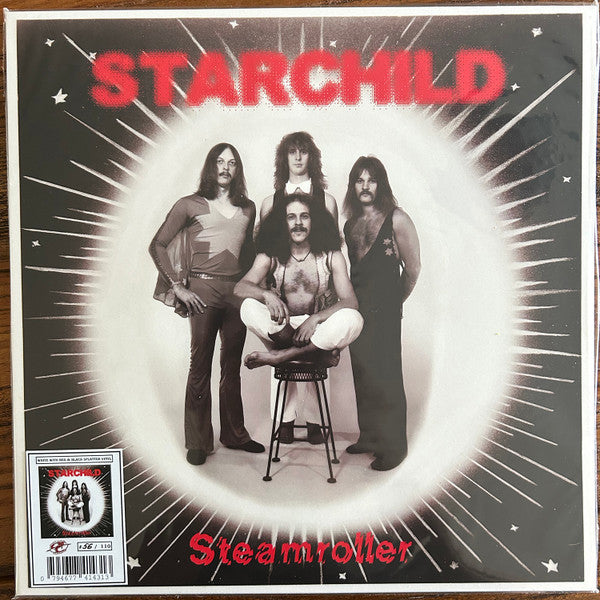 Starchild (24) : Steamroller (LP, Album, Ltd, Num, Whi)