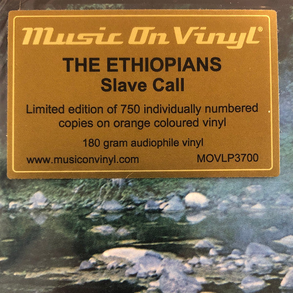 The Ethiopians : Slave Call (LP, Album, Ltd, Num, RE, Ora)