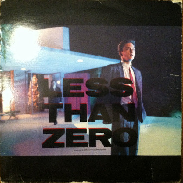 Various : Less Than Zero (LP, Comp)