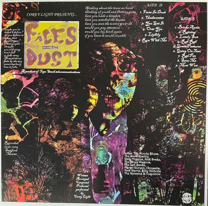 Corey Light : Faces In Dust (LP, Album, Ltd)