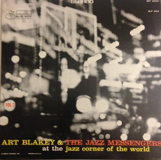Art Blakey & The Jazz Messengers : At The Jazz Corner Of The World Vol. 2 (LP, Album, RE)
