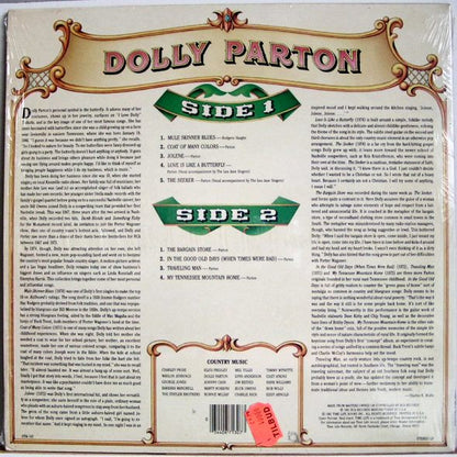 Dolly Parton : Country Music (LP, Comp, Bar)