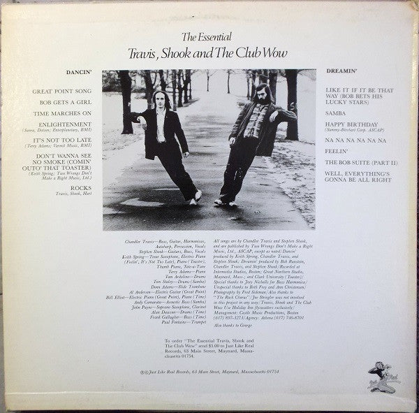 Travis, Shook And The Club Wow : The Essential Travis, Shook And The Club Wow (LP, Album)