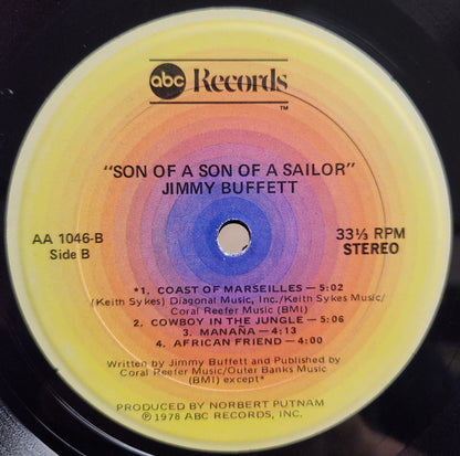 Jimmy Buffett : Son Of A Son Of A Sailor (LP, Yel)