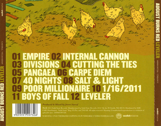 August Burns Red : Leveler (CD, Album)