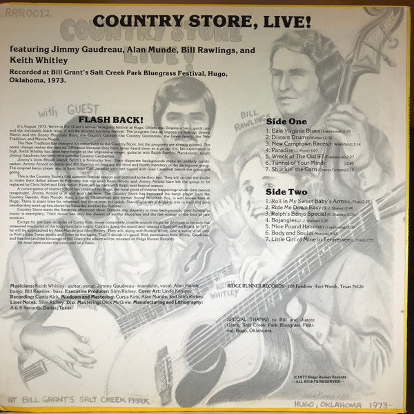 Country Store : Country Store Live ! (LP, Album)
