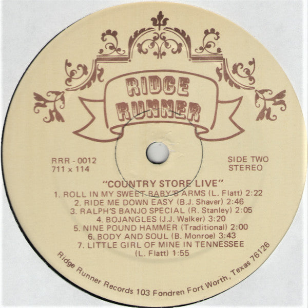 Country Store : Country Store Live ! (LP, Album)