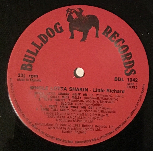 Little Richard : Whole Lotta Shakin' (LP, Comp)