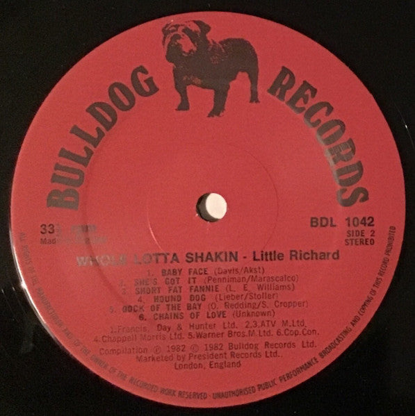 Little Richard : Whole Lotta Shakin' (LP, Comp)