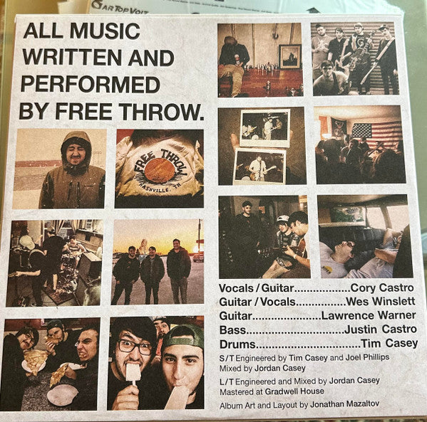 Free Throw : Self-Titled & Lavender Town (LP, Comp, Ltd, Bro)