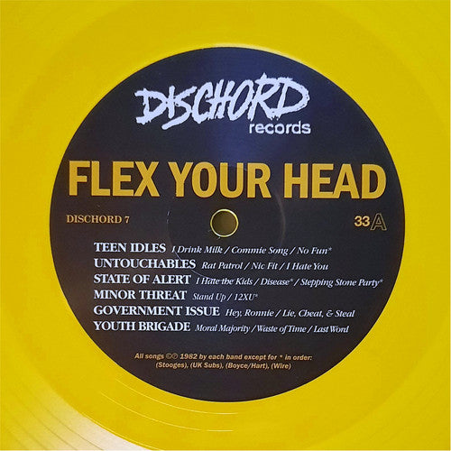 Various : Flex Your Head (LP, Comp, RE, Yel)