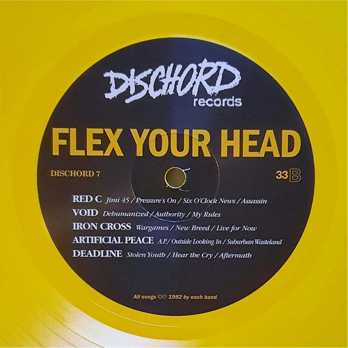 Various : Flex Your Head (LP, Comp, RE, Yel)