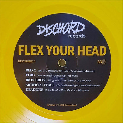 Various : Flex Your Head (LP, Comp, RE, Yel)