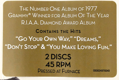 Fleetwood Mac : Rumours (2x12", Album, RE, RP, 180)