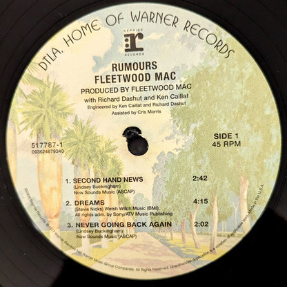 Fleetwood Mac : Rumours (2x12", Album, RE, RP, 180)
